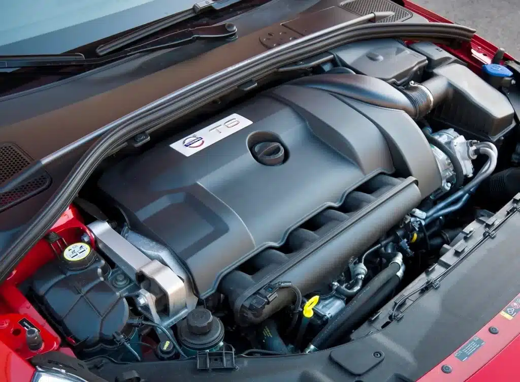 moteur de la volvo t6