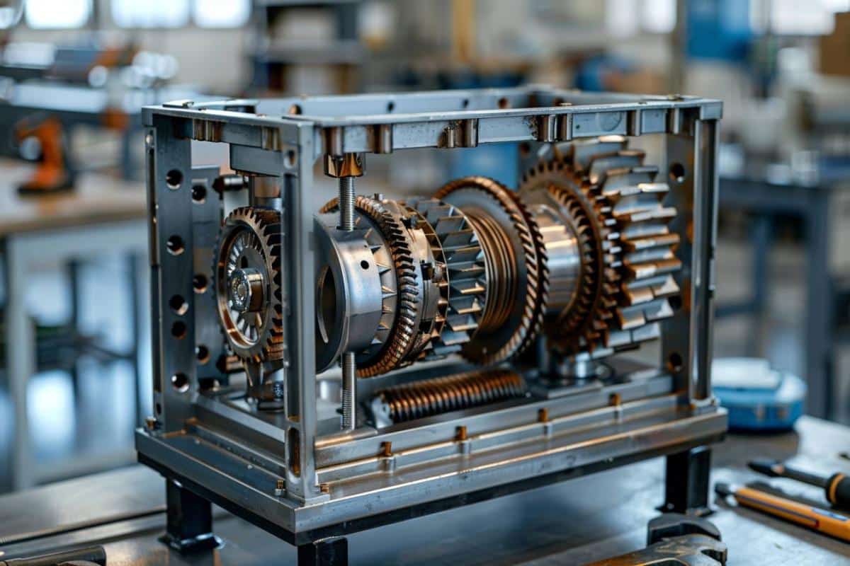 Schéma d’une boite de vitesse