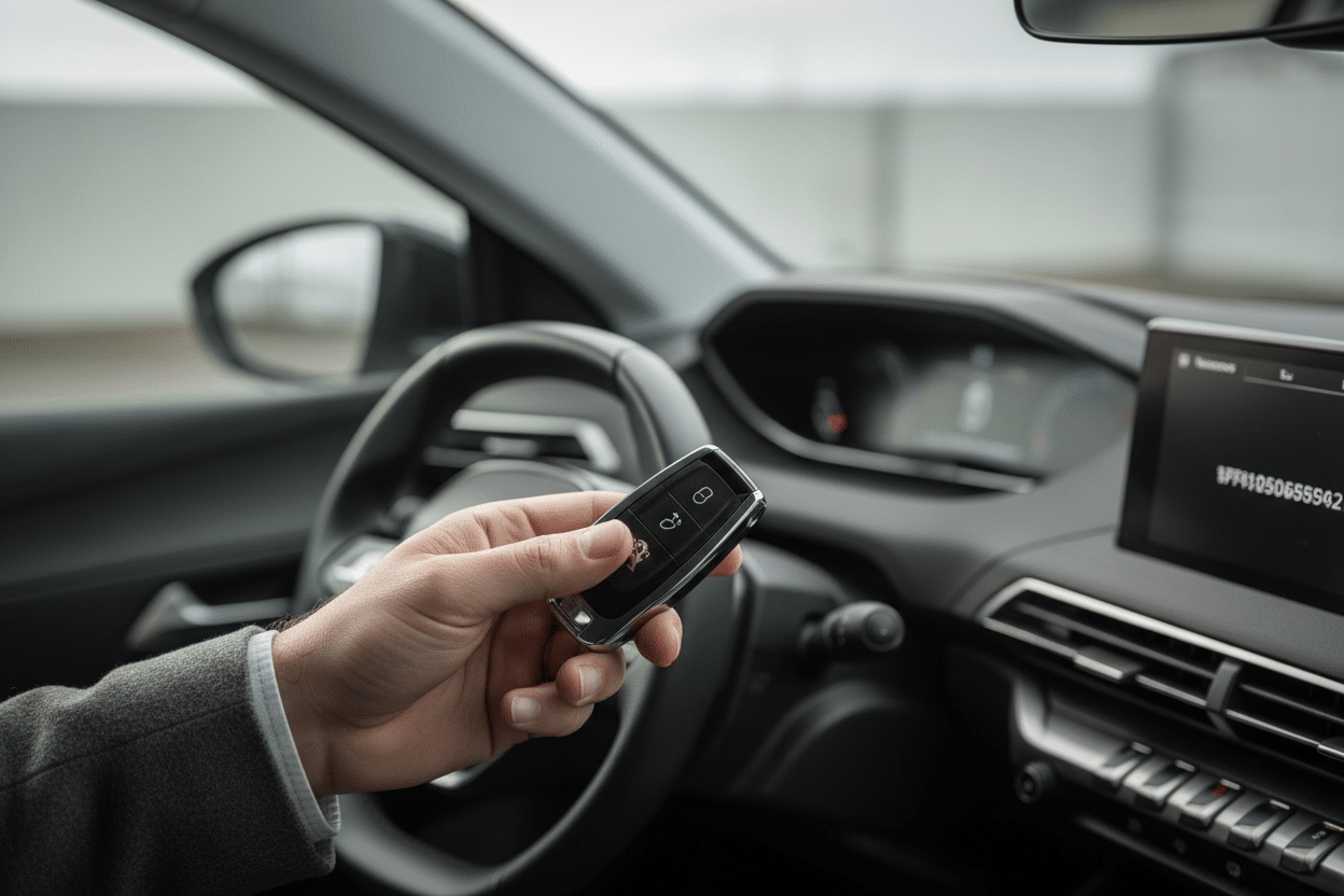 Utiliser le numéro VIN de votre Peugeot pour une vérification ciblée