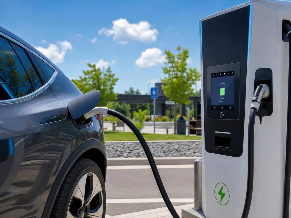 préparer un long trajet en voiture électrique