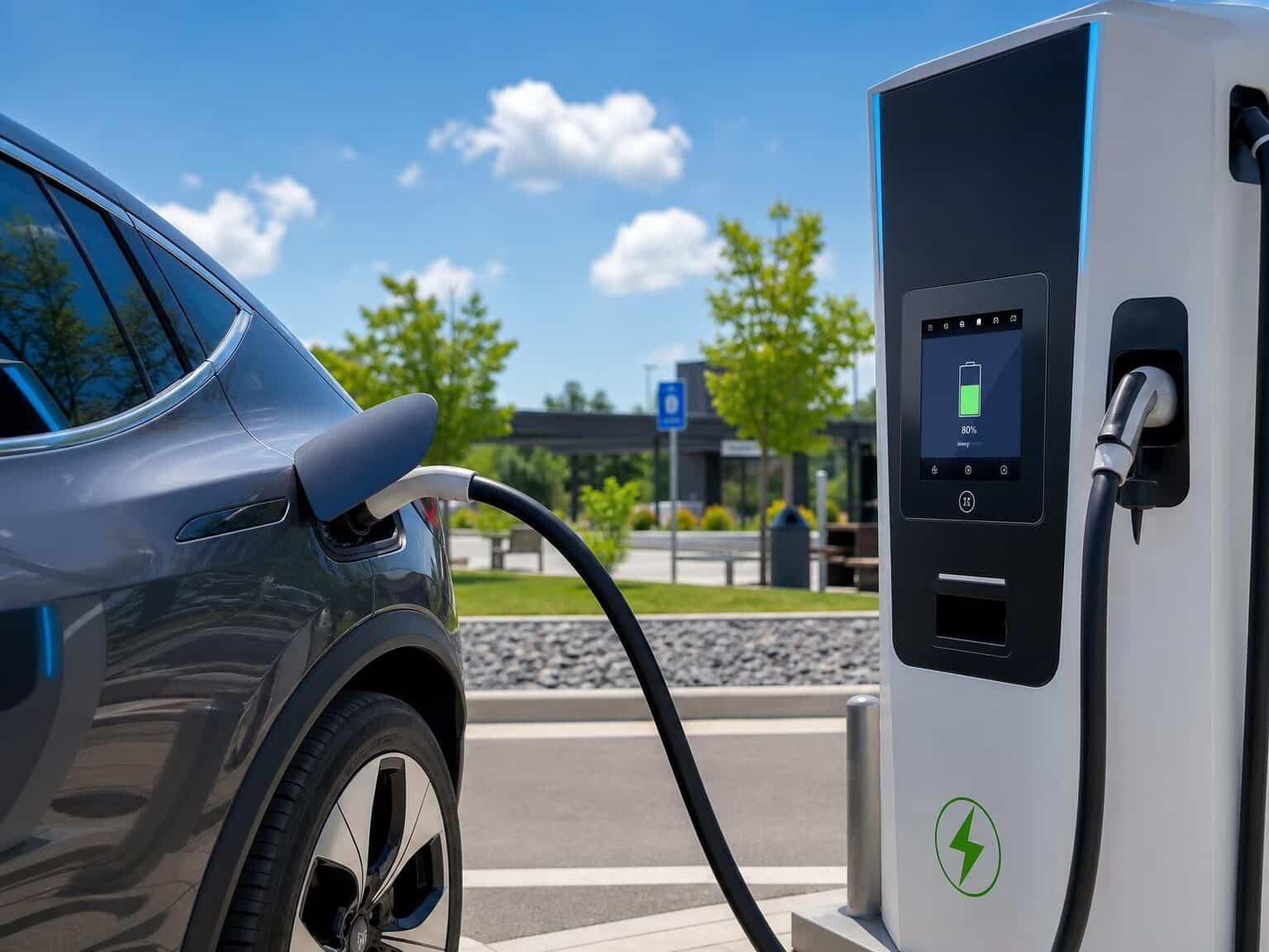 préparer un long trajet en voiture électrique
